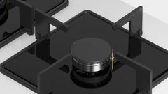 Siemens Wok Gözlü Beyaz Cam Ankastre Ocak