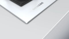 Siemens Wok Gözlü Beyaz Cam Ankastre Ocak