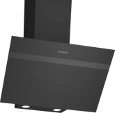 Siemens LC64KPJ60T iQ100 Duvar Tipi Davlumbaz 60 cm Siyah Cam