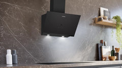 Siemens Siyah Duvar Tipi Ankastre Davlumbaz