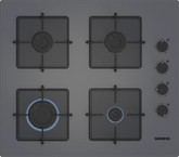 Siemens iQ300 Gazlı Ocak 60 cm Sert cam