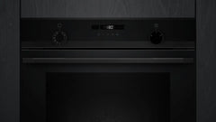 Siemens Buhar Destekli Ankastre Fırın 60 x 60 cm Siyah