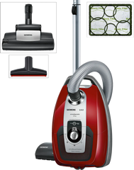 Siemens 1000 W Toz Torbalı Süpürge