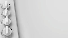 Siemens Doğalgazlı Beyaz Ankastre Ocak