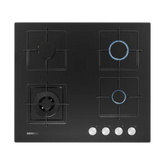 Siemens Wok Gözlü Siyah Cam Ankastre Ocak