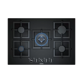 Siemens Wok Gözlü Siyah Cam Ankastre Ocak