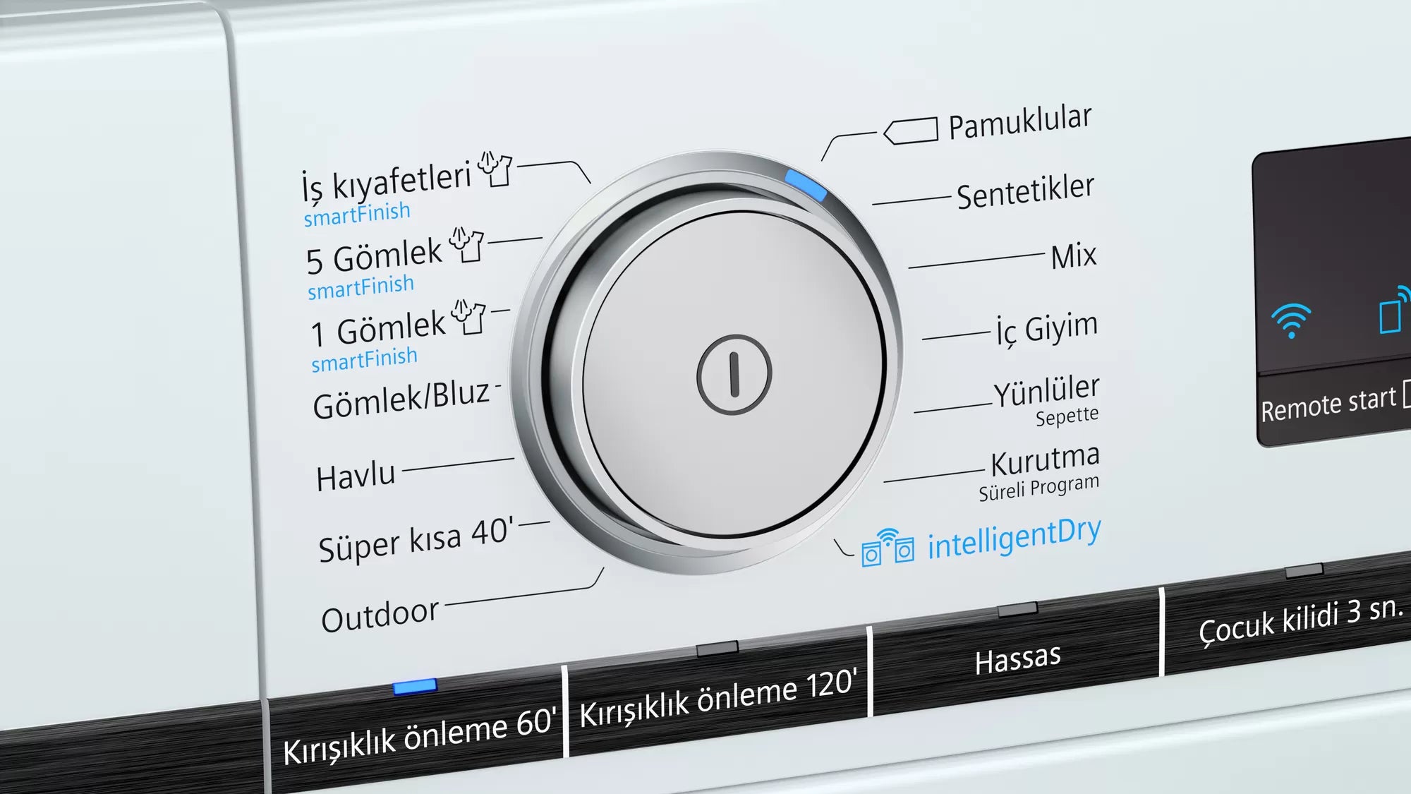 Siemens A++ Wi-Fi 9 kg Çamaşır Kurutma Makinesi