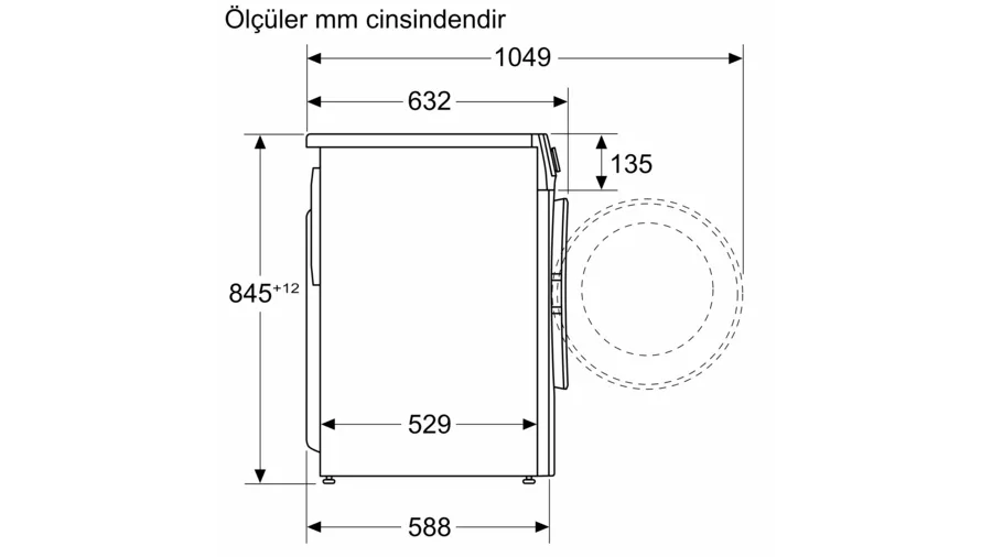 Siemens 10 kg 1200 Devir Çamaşır Makinesi