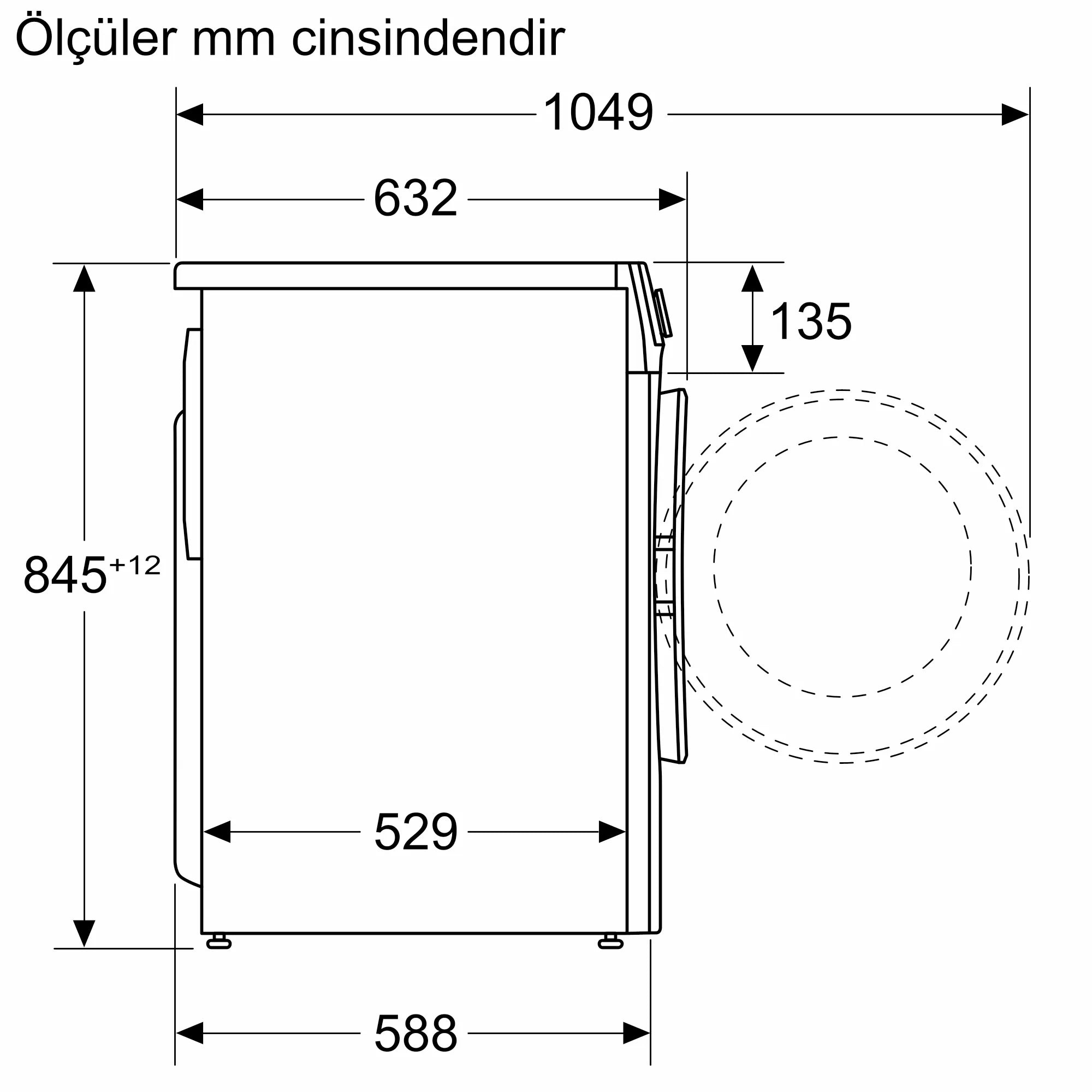 Siemens 9 kg 1400 Devir Çamaşır Makinesi