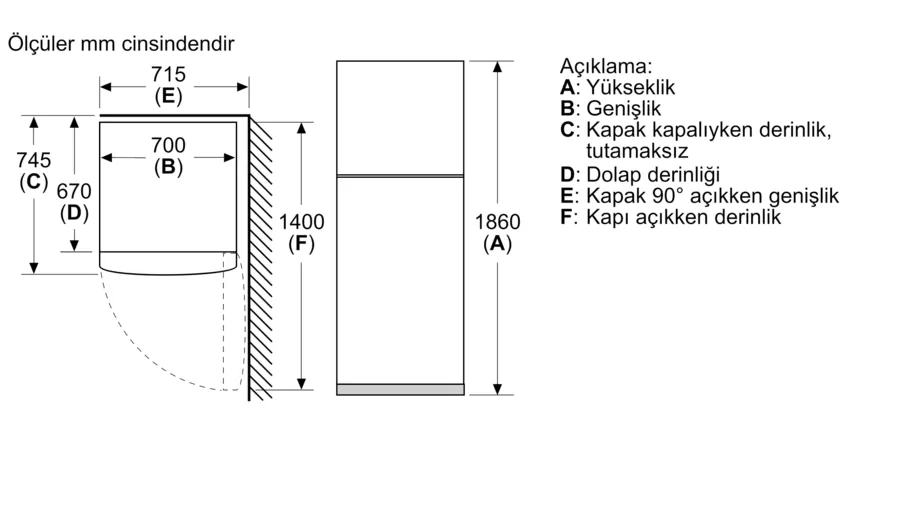 Siemens iQ300 No-Frost Buzdolabı