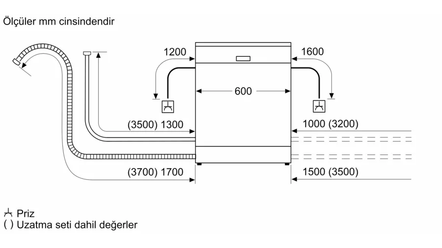 Siemens 8 Programlı Bulaşık Makinesi