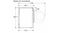 Siemens 8 kg Çamaşır Kurutma Makinesi