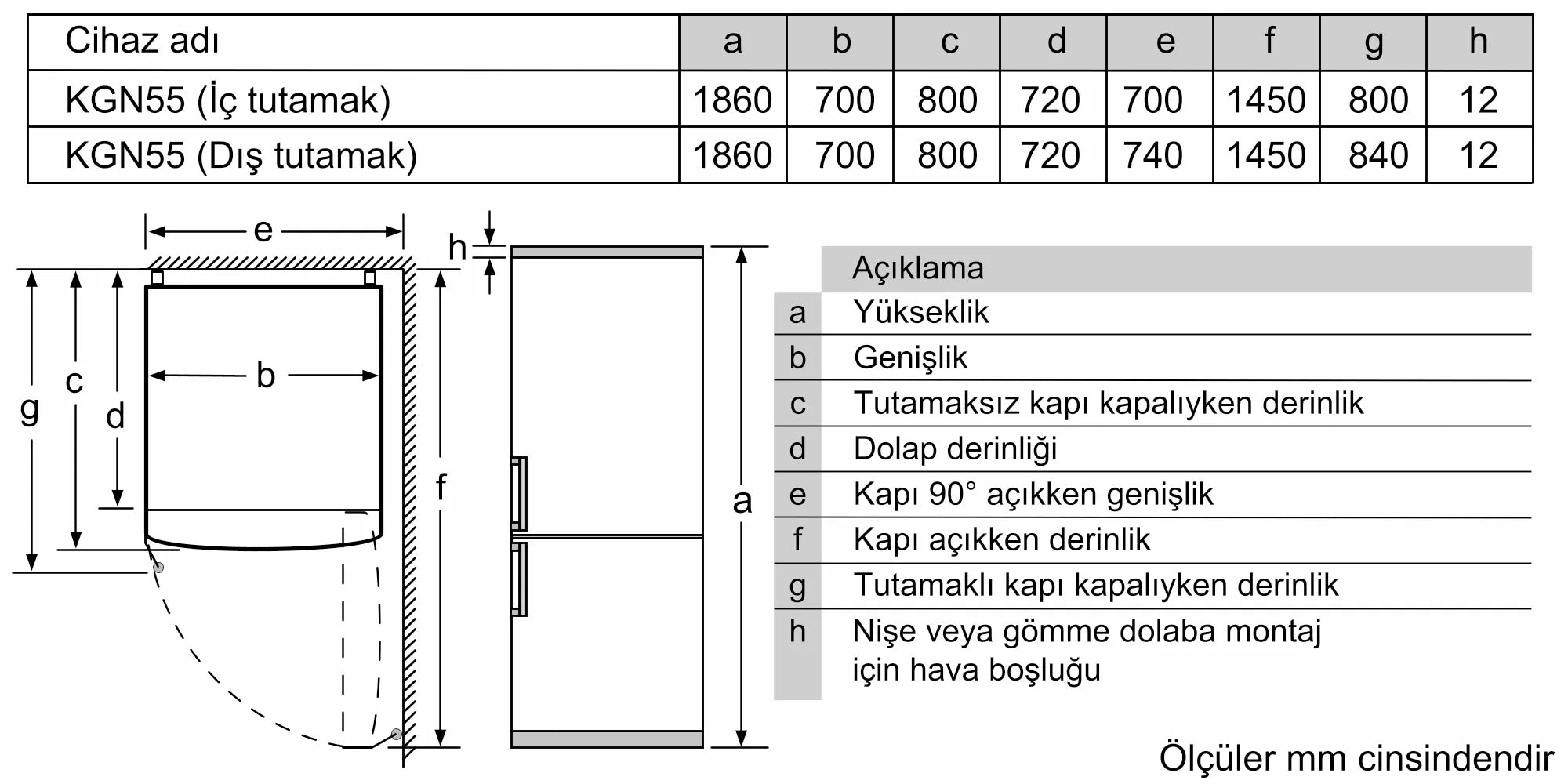 Siemens iQ300 Alttan Donduruculu Buzdolabı Inox