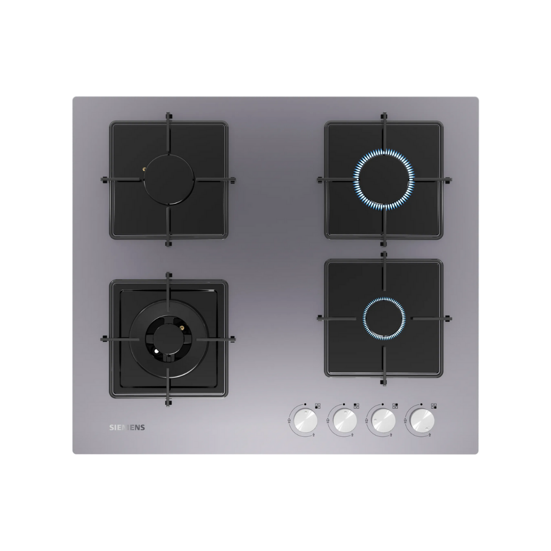 Siemens Gazlı Ocak 60cm Sert Cam