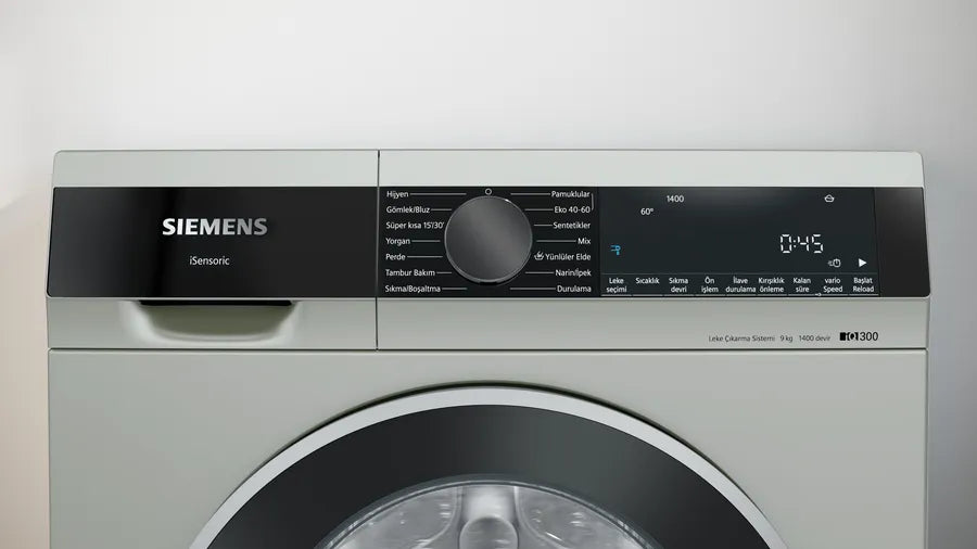 Siemens 1400 Devir 9 kg Çamaşır Makinesi