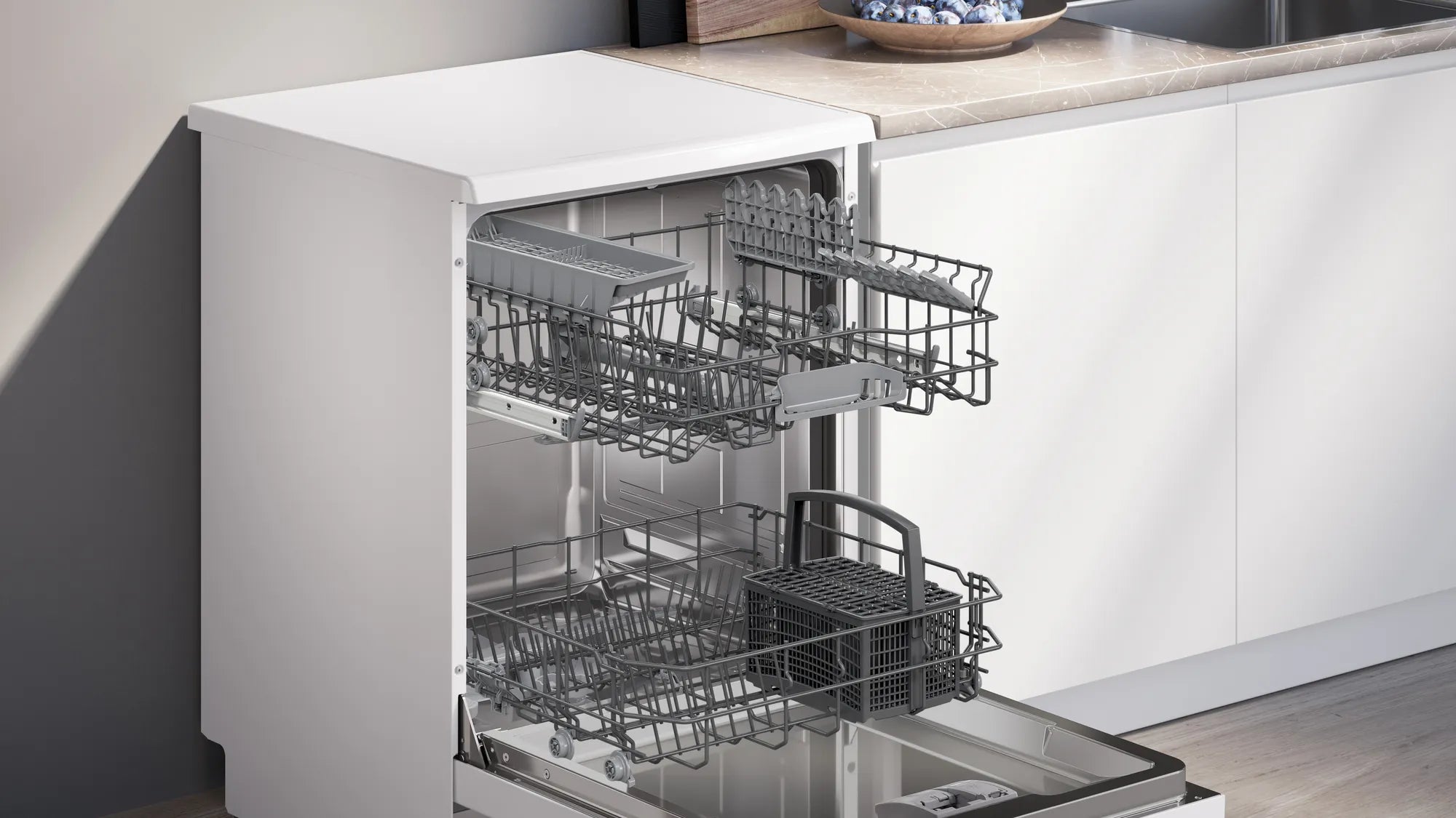 Siemens iQ100 Solo Bulaşık Makinesi 60 cm Beyaz