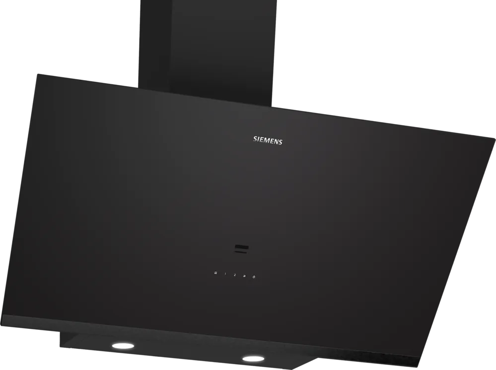 Siemens iQ500 Siyah Duvar Tipi Ankastre Davlumbaz