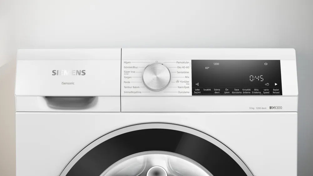 Siemens 1200 Devir 10 kg Çamaşır Makinesi