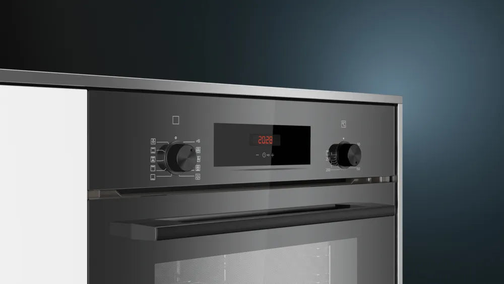 Siemens İQ100 Antrasit Gri Ankastre Fırın