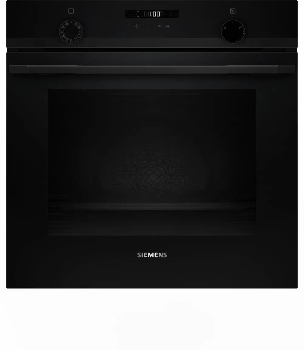 Siemens Buhar Destekli Ankastre Fırın 60 x 60 cm Siyah