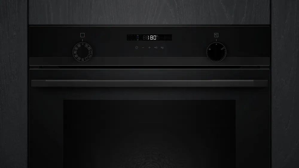 Siemens Buhar Destekli Ankastre Fırın 60 x 60 cm Siyah
