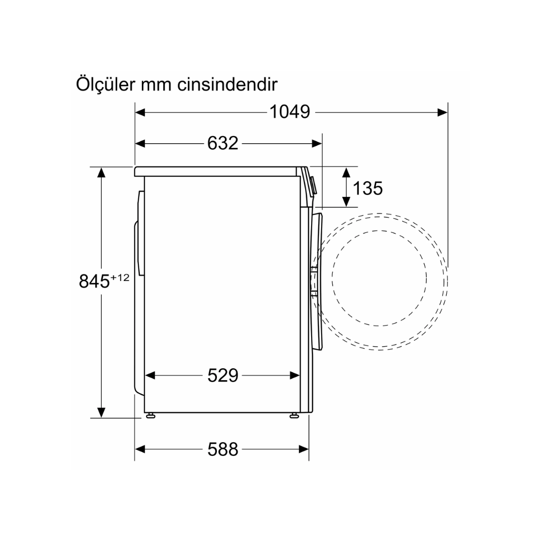 Siemens 10kg 1400dev Çamaşır Makinesi