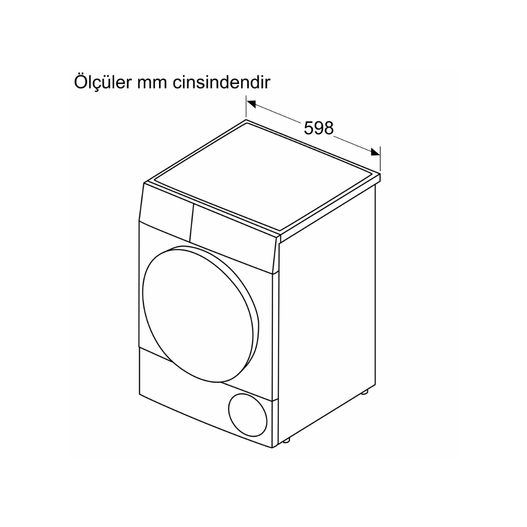 Siemens Isı Pompalı Kurutma Makinesi 9kg