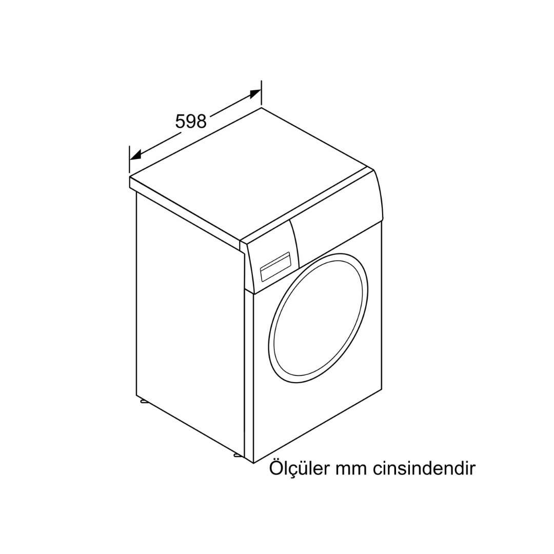 Siemens 9kg Grafit Çamaşır Makinesi