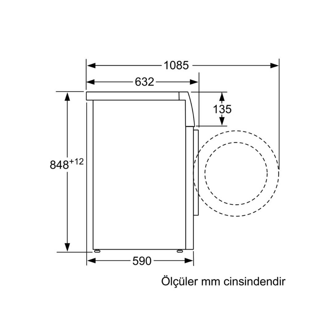 Siemens WM14VMH0TR 10kg Çamaşır Makinesi