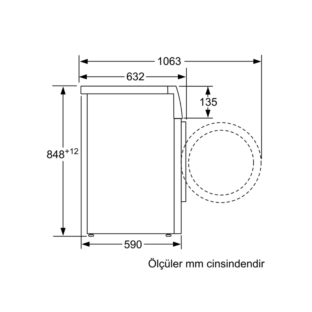 Siemens 9kg 1400dev Çamaşır Makinesi