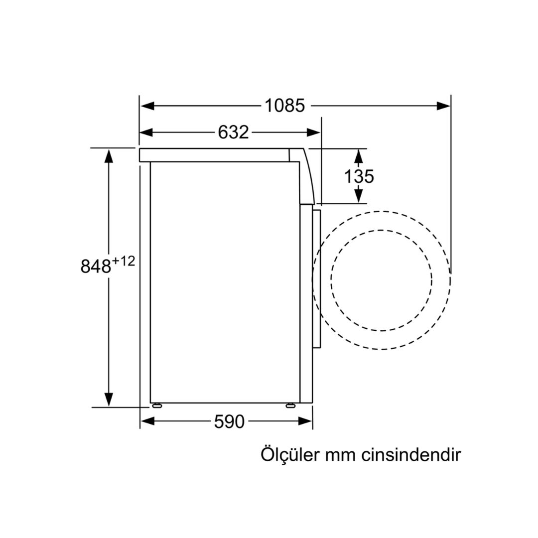 Siemens 10kg 1400dev Çamaşır Makinesi