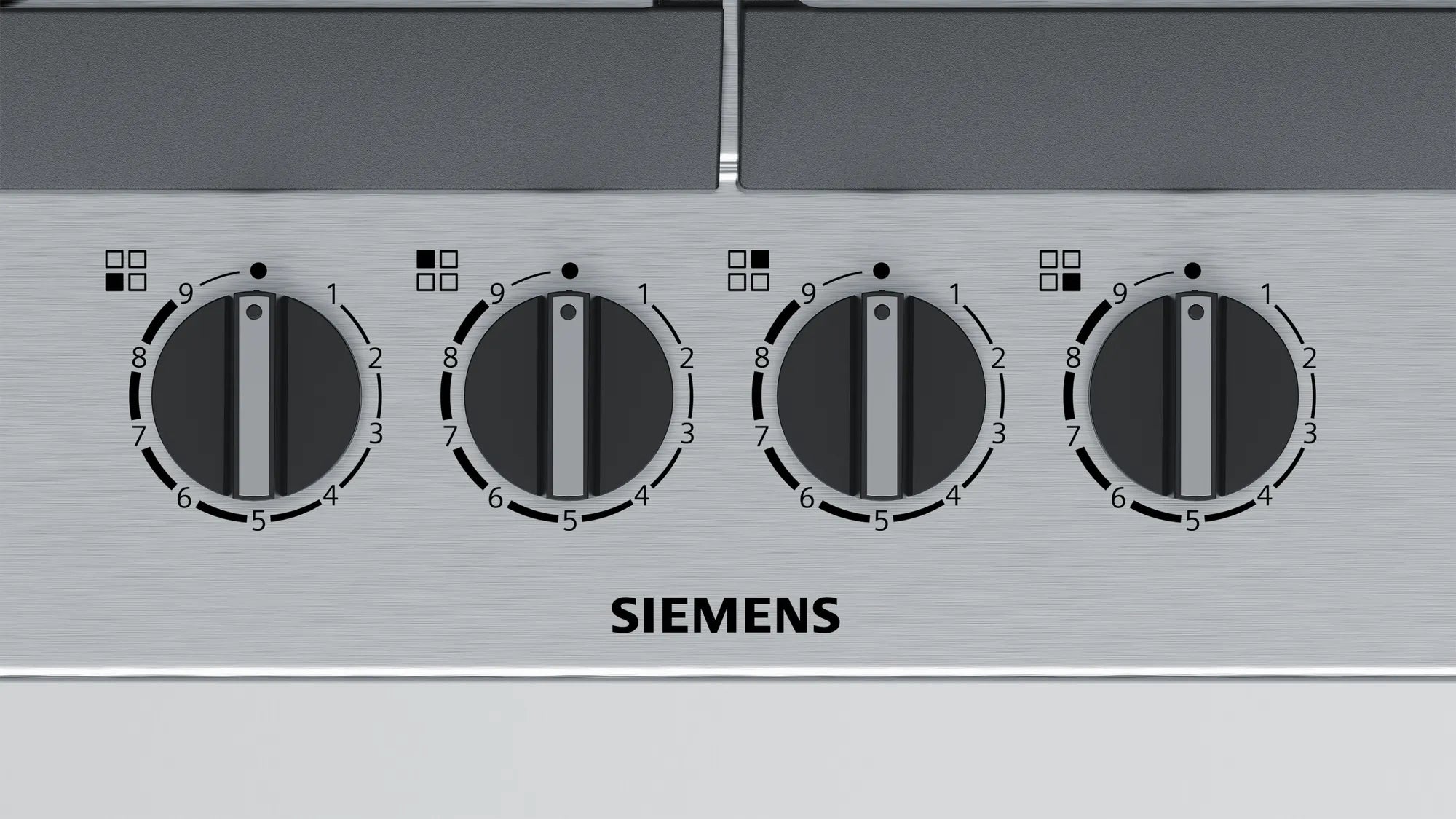 Siemens  Wok Gözlü Inox Ankastre Ocak