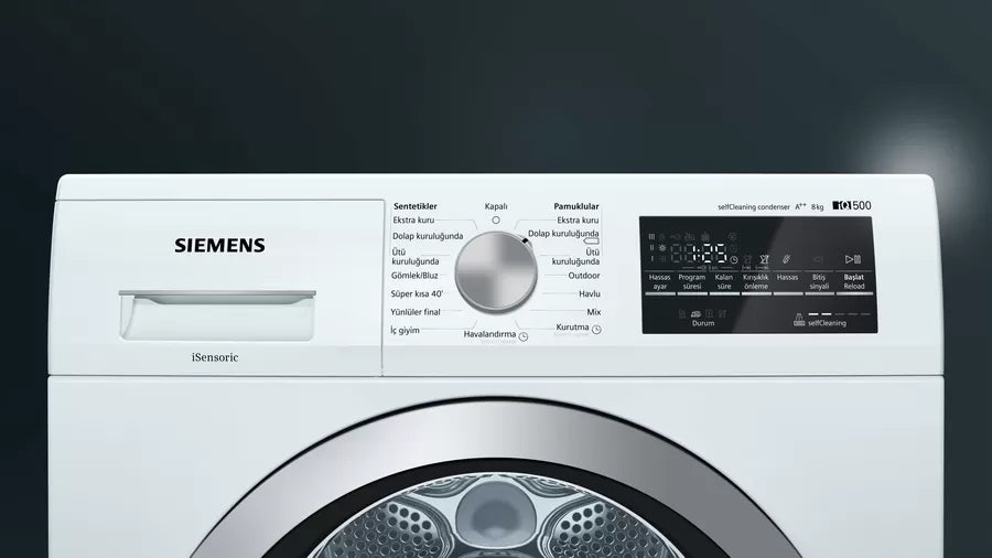 Siemens 8 kg Çamaşır Kurutma Makinesi