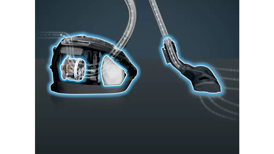 Siemens 650 W Toz Torbalı Beyaz Süpürge