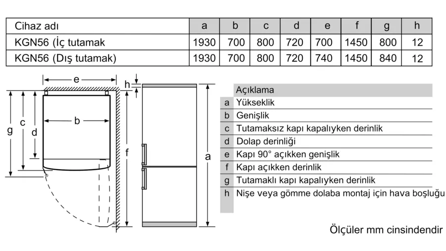 Siemens iQ500 Alttan Donduruculu Beyaz Solo Buzdolabı