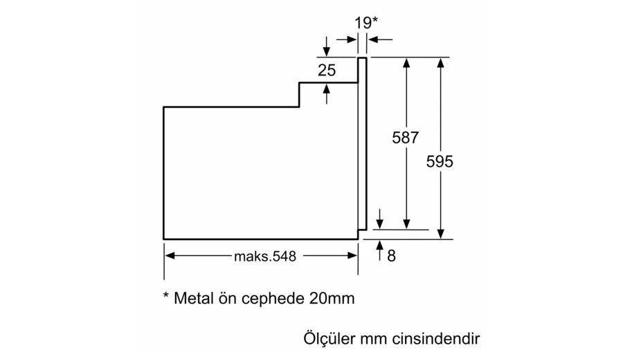 Siemens Beyaz Ankastre Fırın